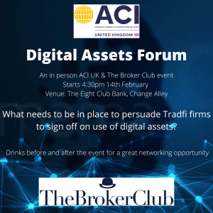Digital Assets Forum @ The Eight Club Bank